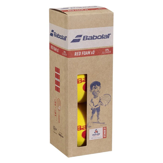 Babolat Red foam Tennis Balls Box refurbished