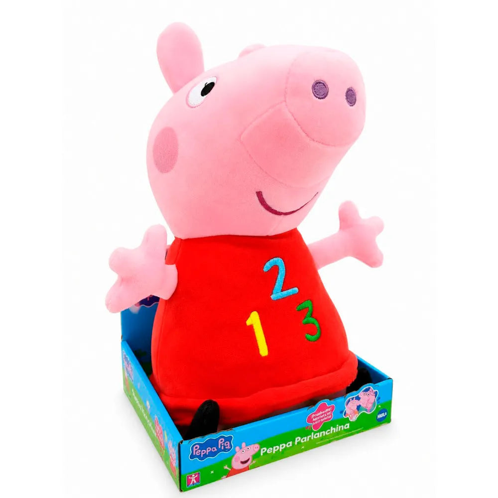 Bandai Talking Peppa Pig teddy