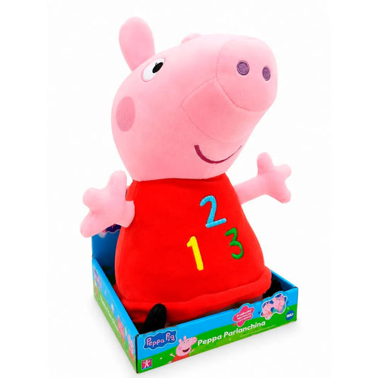 Bandai Talking Peppa Pig teddy