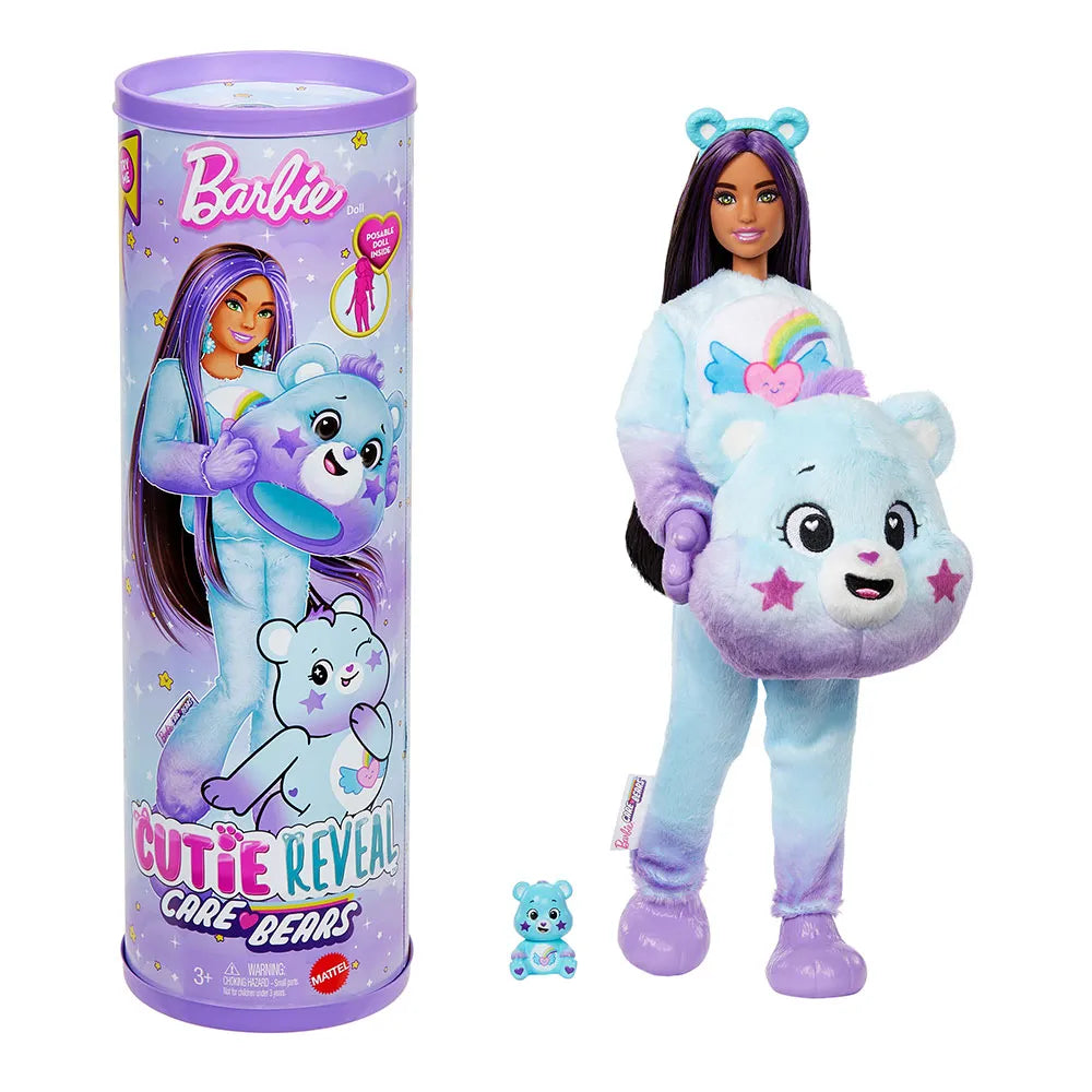 Barbie Cutie Reveal Care Bears Bright Dream doll