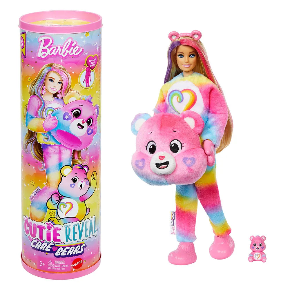 Barbie Cutie Reveal Care Bears Unit doll