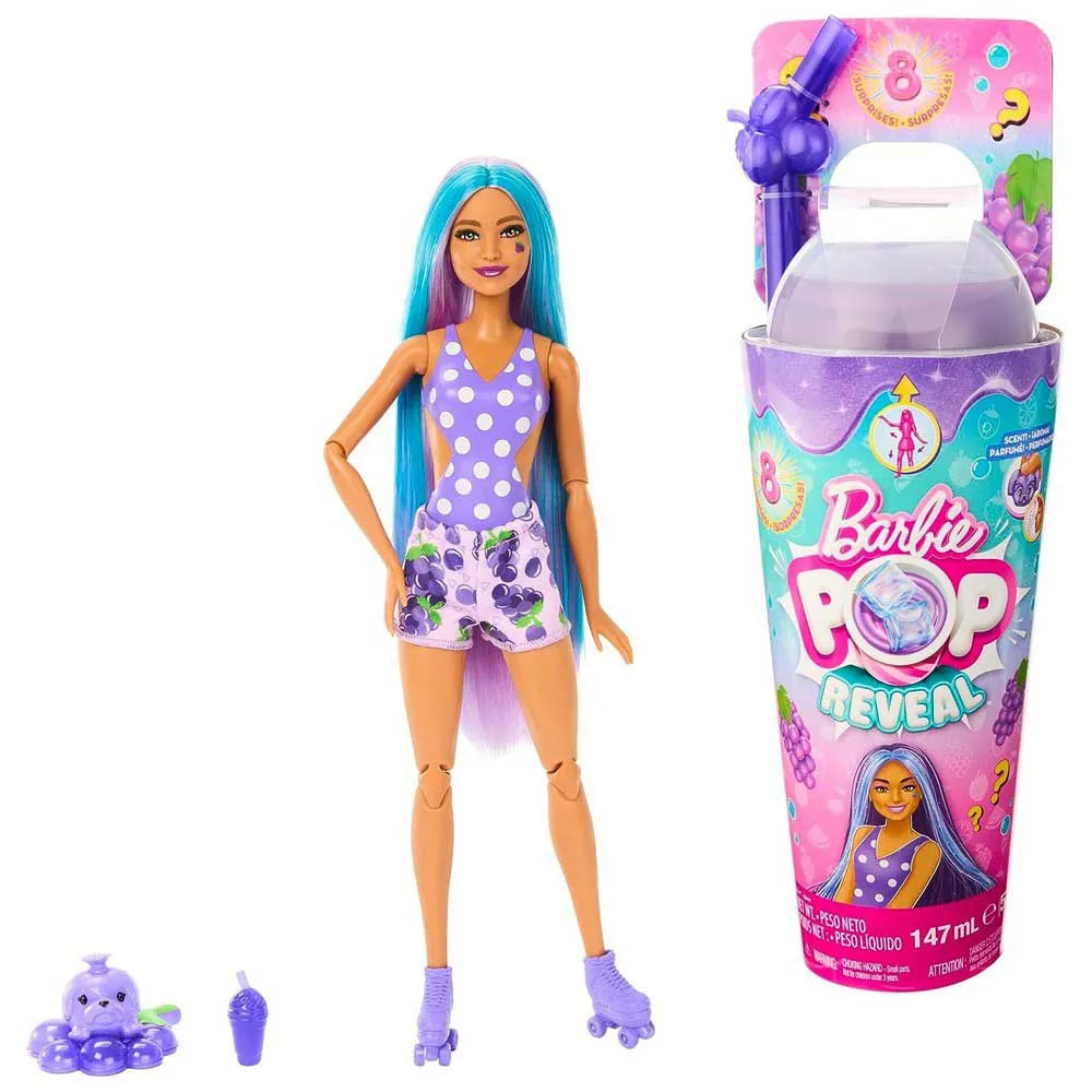 Barbie Pop! Reveal Serie Frutas Uvas doll