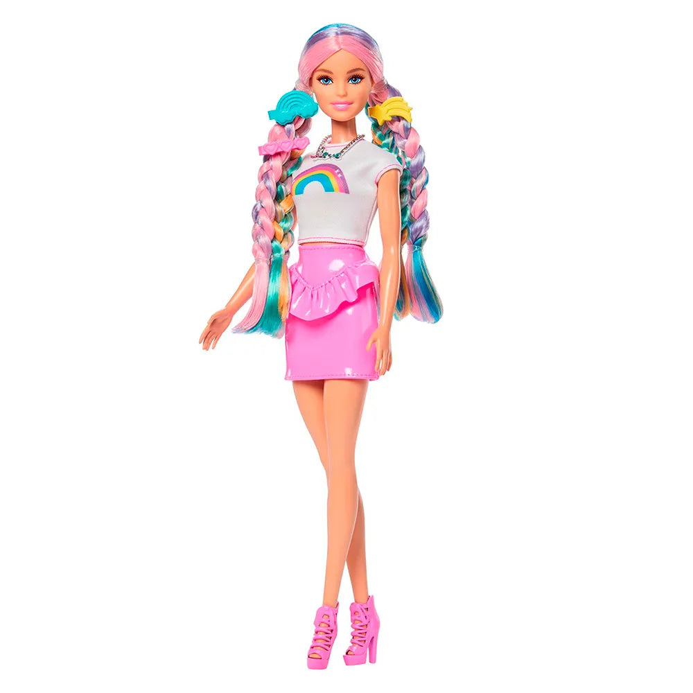 Barbie Shiny Rainbow Hair doll