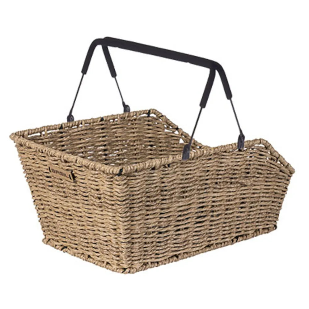 Basil Cento Rattan Look MIK rear basket