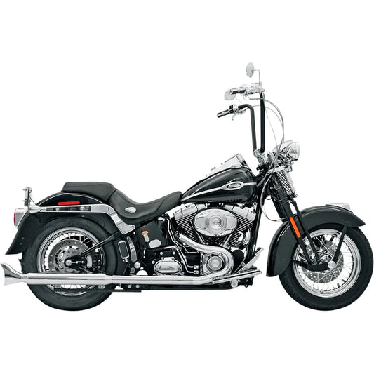Bassani xhaust True Dual Harley Davidson FLS 1690 12-17/FLS 1690 ABS 12-17 Not Homologated Full Line System
