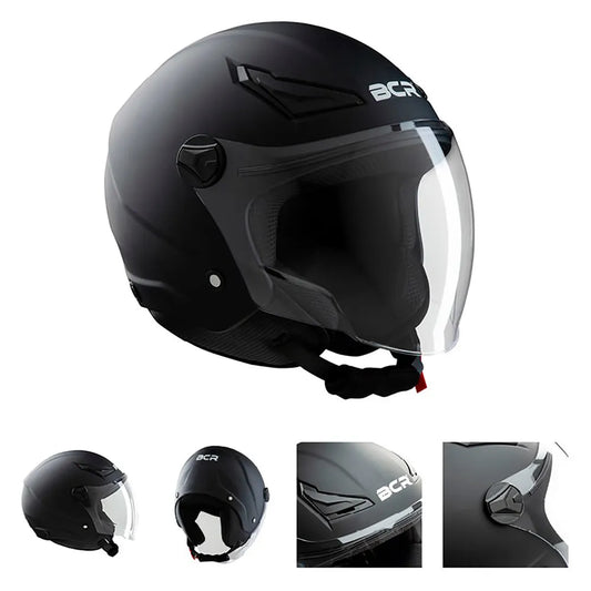 Bcr Jet open face helmet