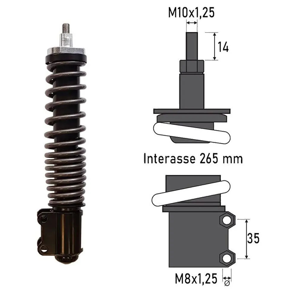 Bcr Piaggio Vespa Et2/Et4 50/125 cc front shock