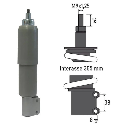 Bcr Piaggio Vespa Px/Pxe 125 cc front shock