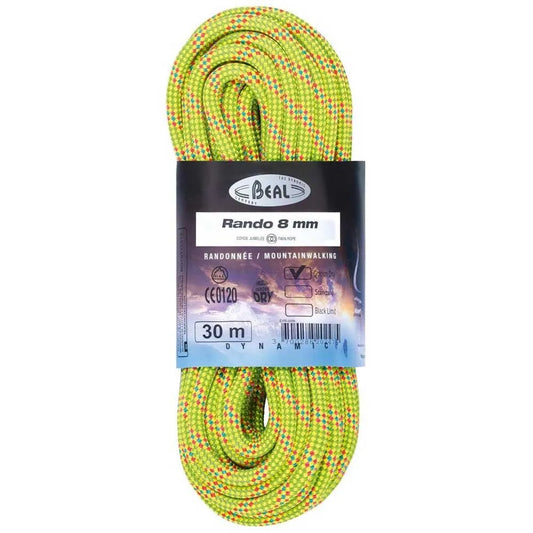 Beal Rando Golden Dry 8 mm rope
