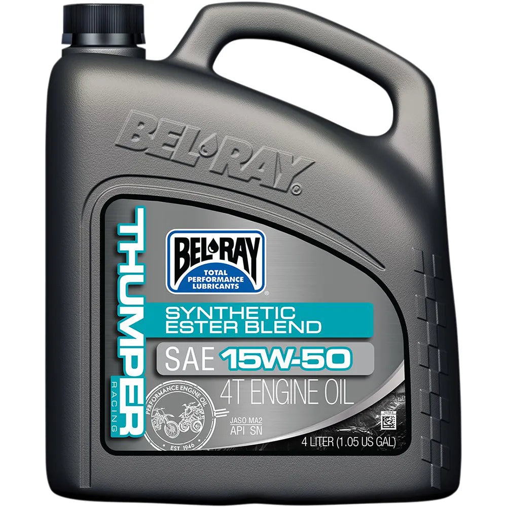 Bel-ray Thumper 15W-50 4-Stroke Synthetic 4L motor oil