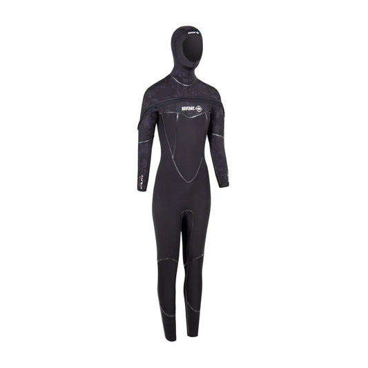 Beuchat 8/7 mm woman spearfishing wetsuit