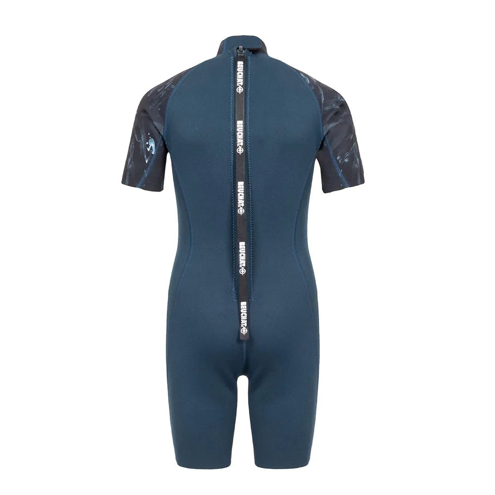Beuchat Atoll Junior Back Zip 2 mm short sleeve shorty