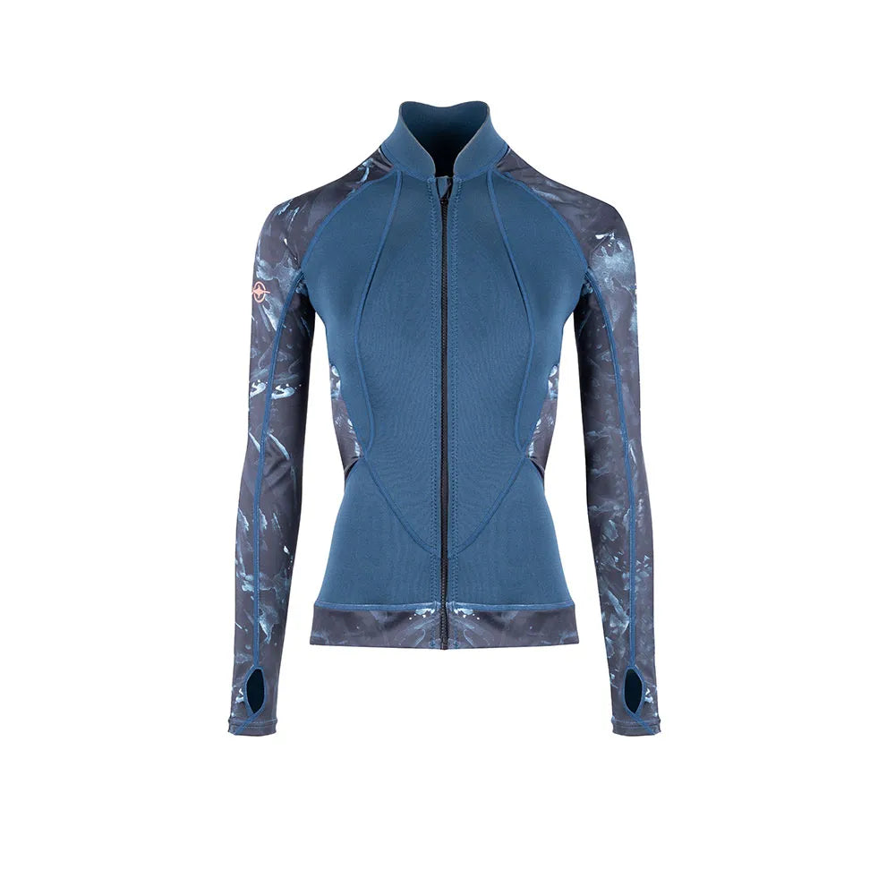 Beuchat Atoll long sleeve full zip rash guard