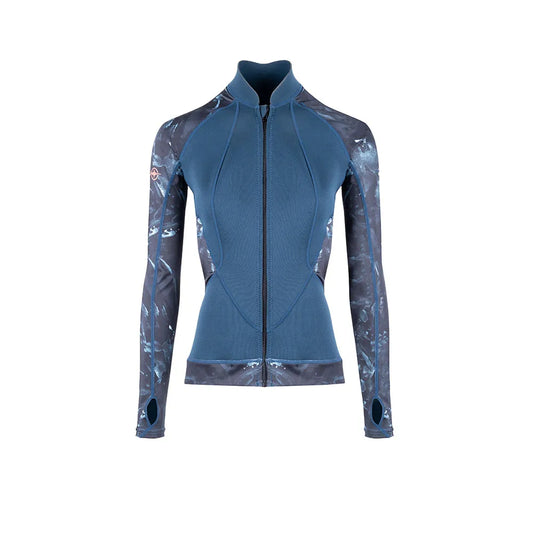 Beuchat Atoll long sleeve full zip rash guard