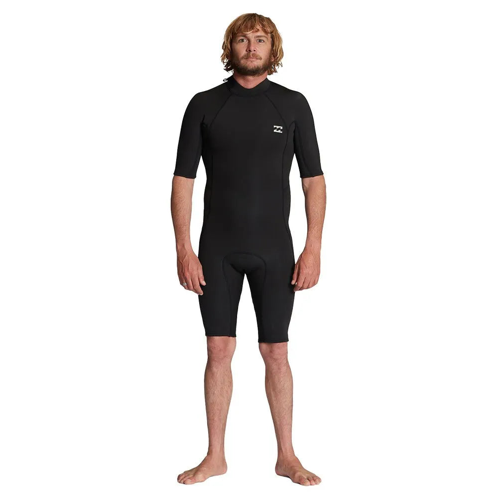 Billabong Absolute 2/2 mm short sleeve back zip shorty