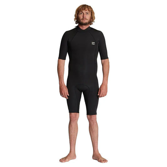 Billabong Absolute 2/2 mm short sleeve back zip shorty