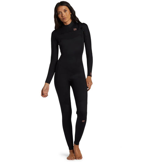 Billabong Foil Gbs 4/3 mm Woman Long Sleeve Chest Zip Neoprene Suit