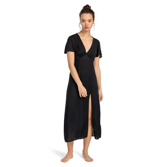 Billabong Jet Set short sleeve long dress