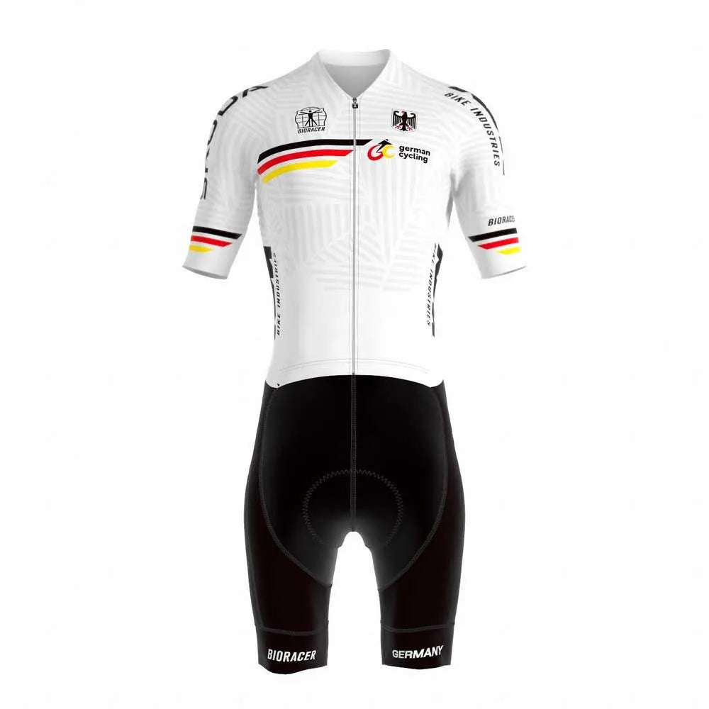 Bioracer Germany Icon Aero short sleeve Race Suit