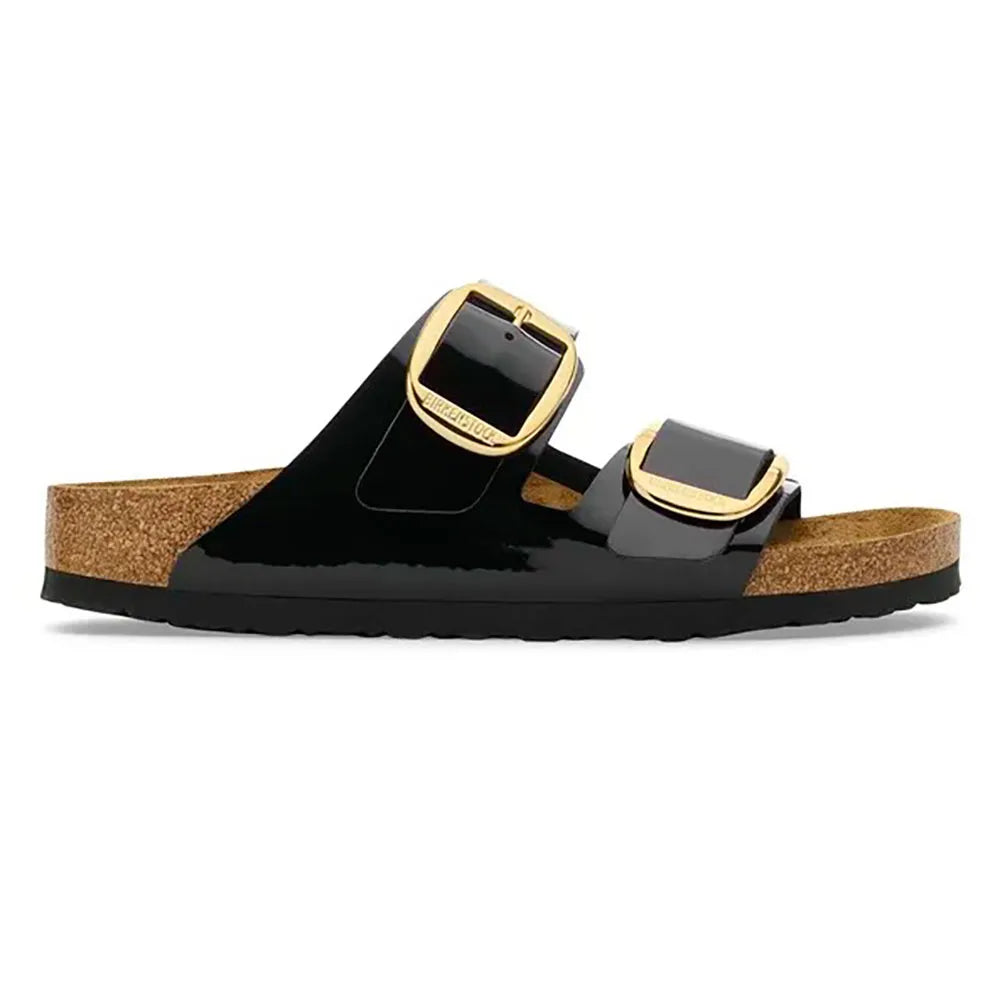 Birkenstock Arizona Big Buckle Birko-Flor Patent sandals