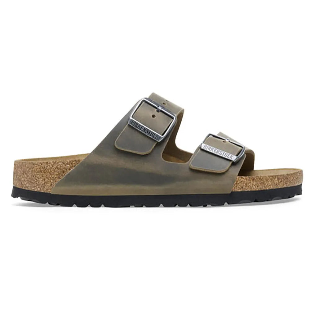 Birkenstock Arizona Natural Leather Oiled sandals