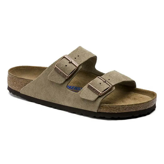 Birkenstock Arizona Soft Footbed Suede Leather sandals