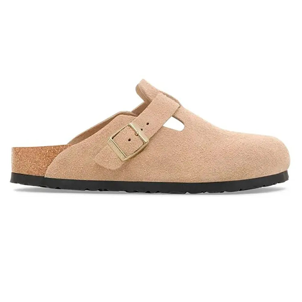 Birkenstock Boston BS Suede Leather clogs
