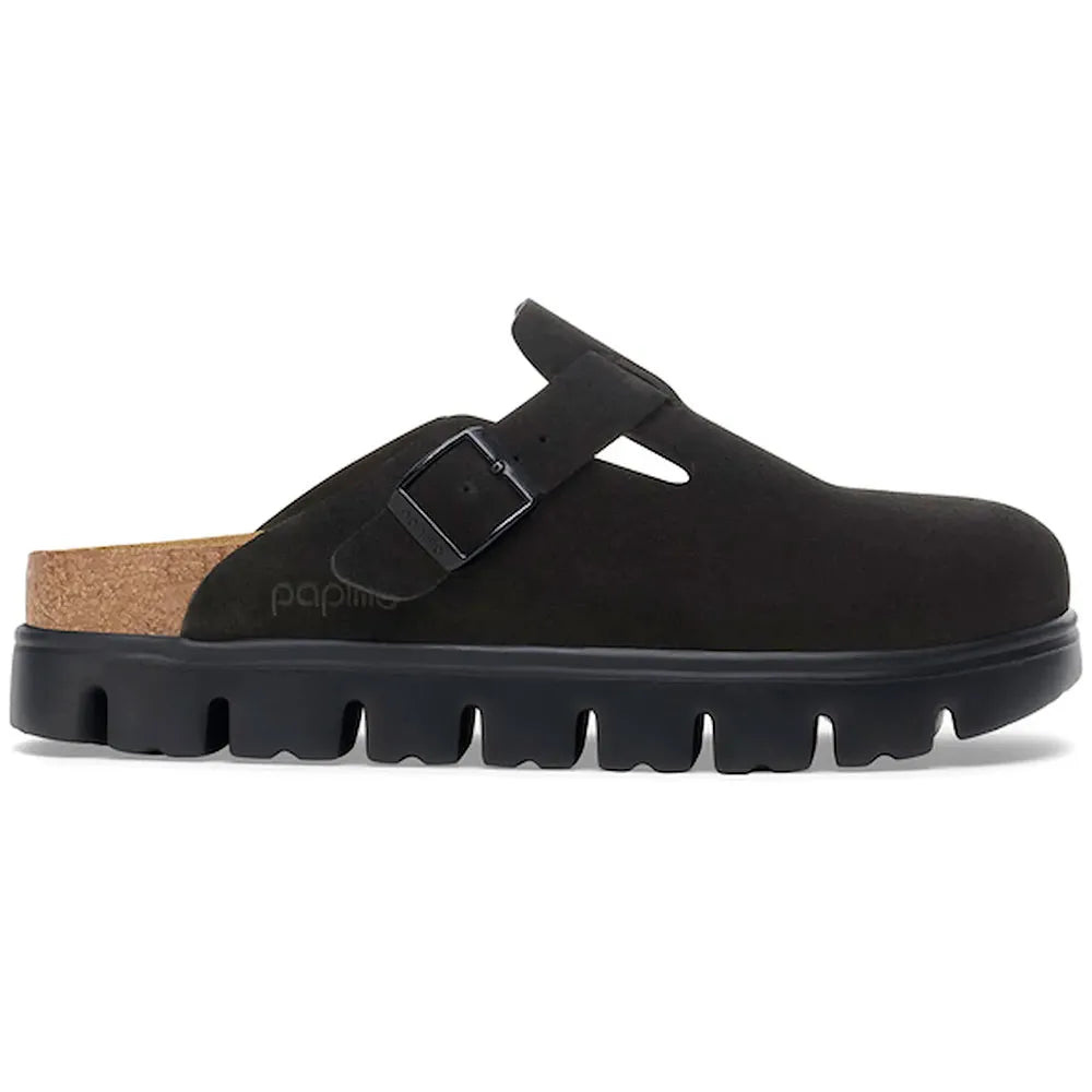 Birkenstock Boston Chunky Suede Leather Narrow clogs