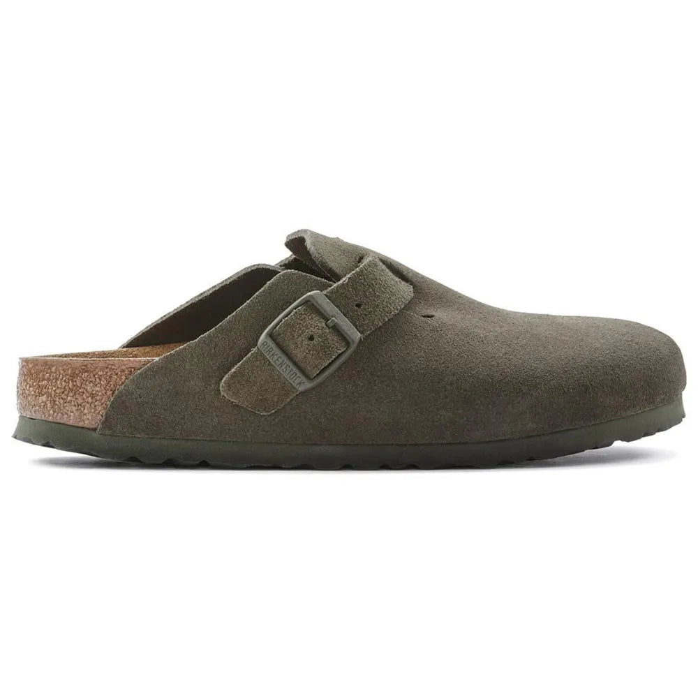 Birkenstock Boston Suede Leather clogs