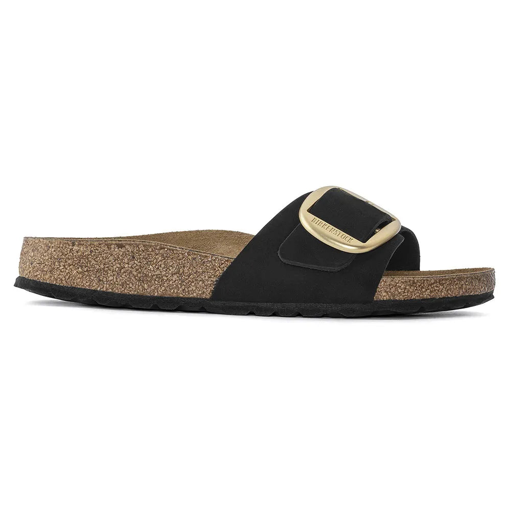 Birkenstock Madrid Big Buckle Nubuck Leather sandals