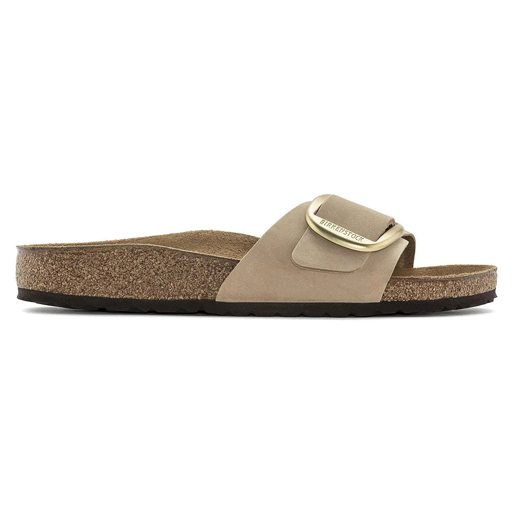Birkenstock Madrid Big Buckle Nubuck Leather sandals