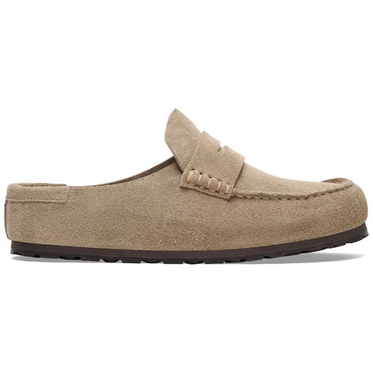 Birkenstock Naples Wrapped Suede Leather Narrow clogs
