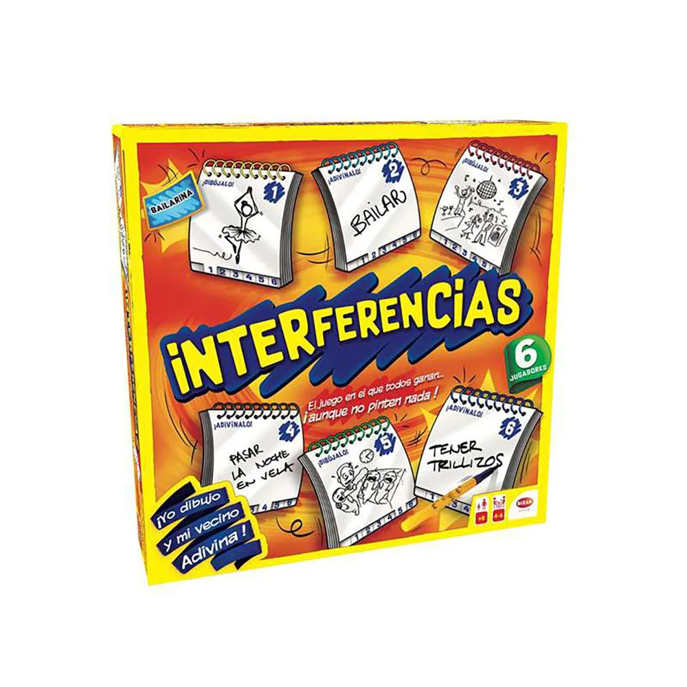Bizak Interferencias board game