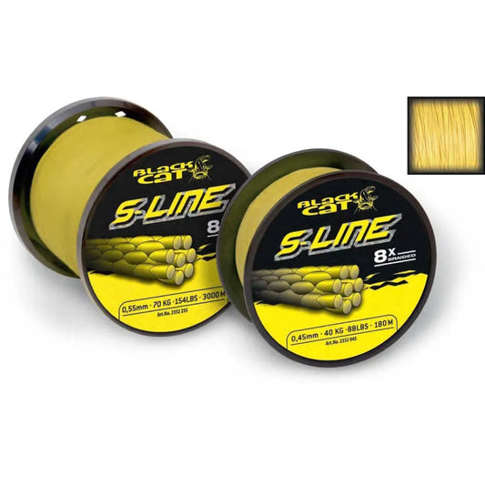 Black cat S-Line braided line 450 m