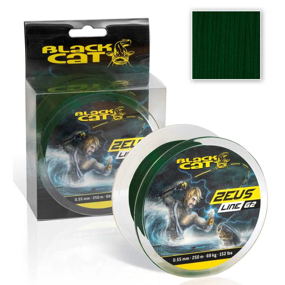 Black cat Zeus Line G2 250 m braided line