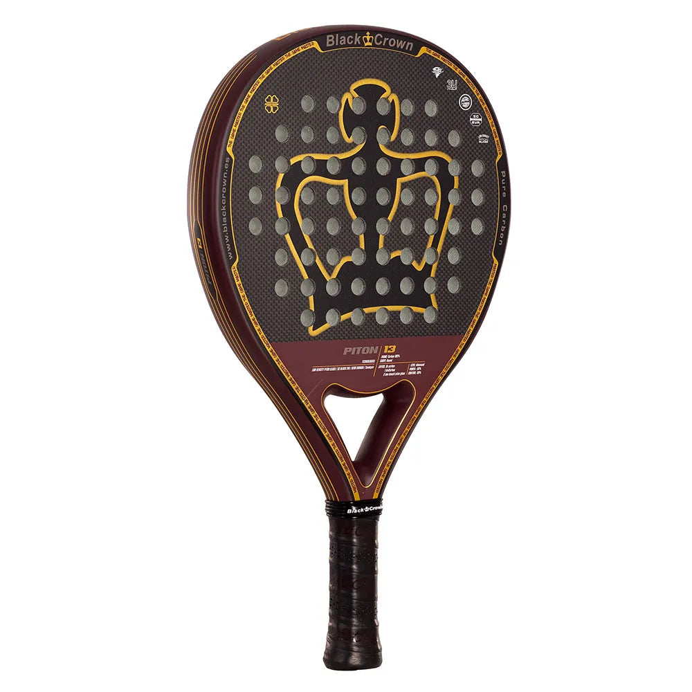 Black crown Piton 13 padel racket