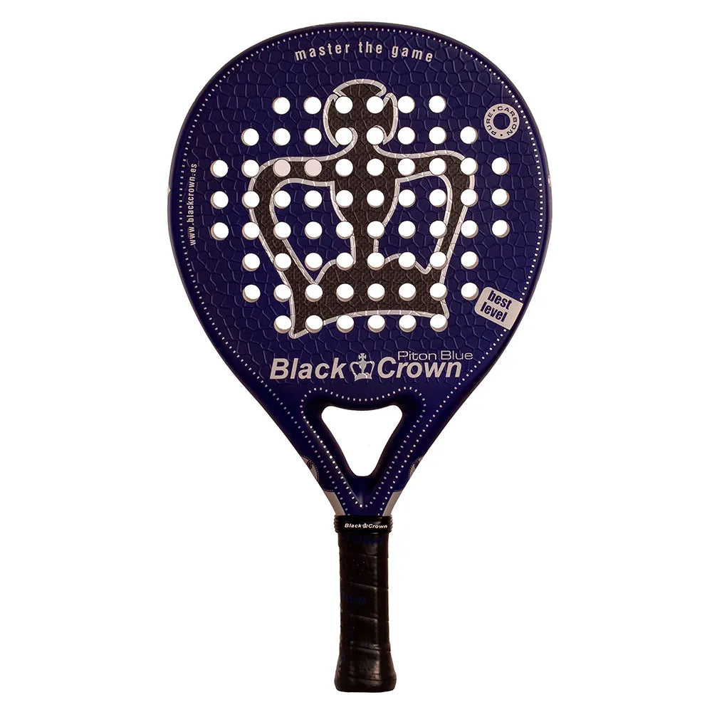 Black crown Piton blue padel racket