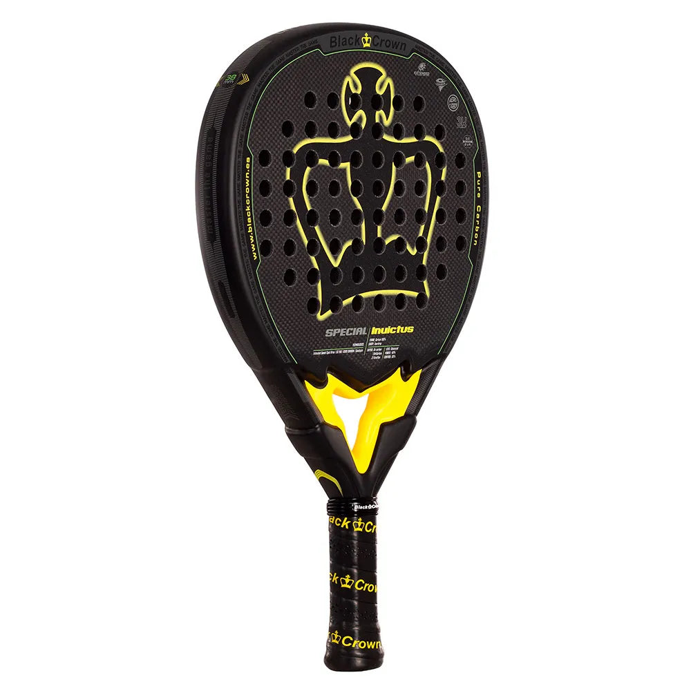 Black crown Special invictus padel racket
