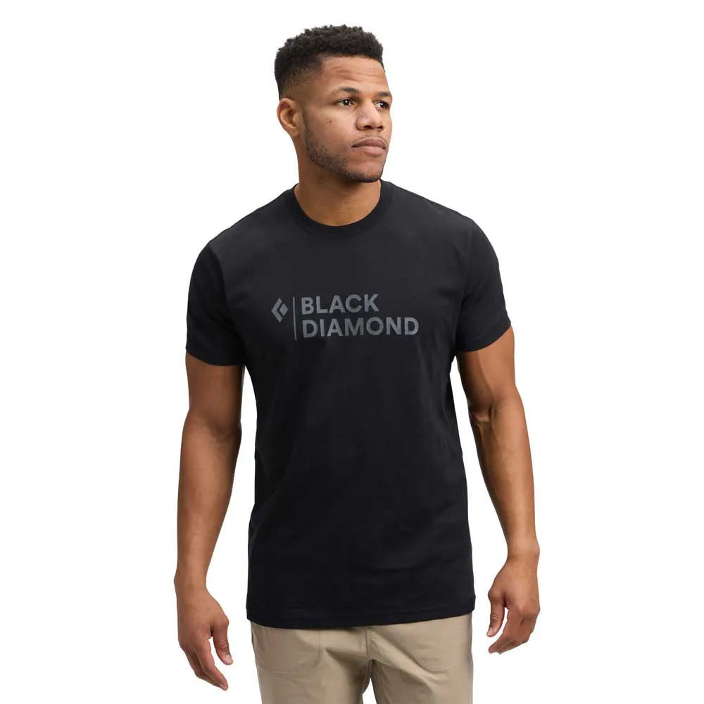 Black diamond Mini Stacked short sleeve T-shirt