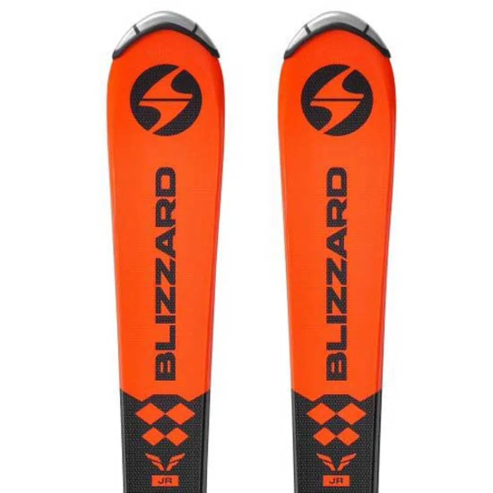Blizzard Firebird Jr 100-140+FDT Jr 4.5 junior alpine skis pack