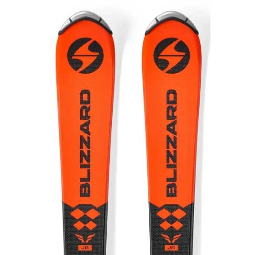 Blizzard Firebird Jr 110-150+FDT Jr 7 junior alpine skis pack