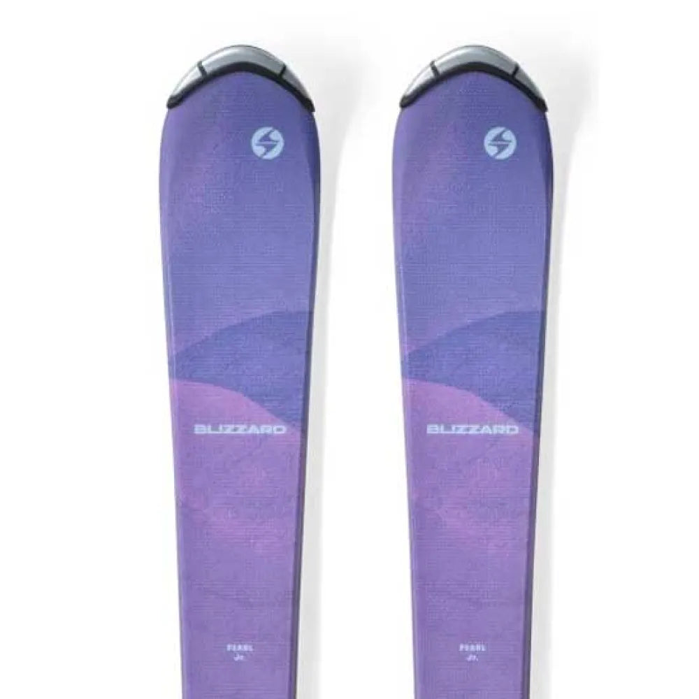 Blizzard Pearl Jr 110-140+FDT Jr 7 junior alpine skis pack