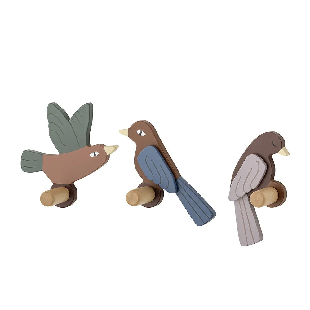 Bloomingville Set of 3-Lewi Bird 82054427 cot tidy