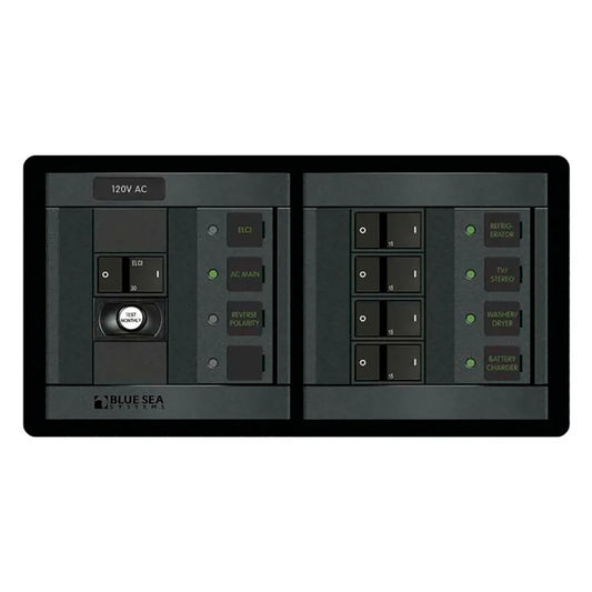 Blue sea systems AC ELCI 30A switch panel