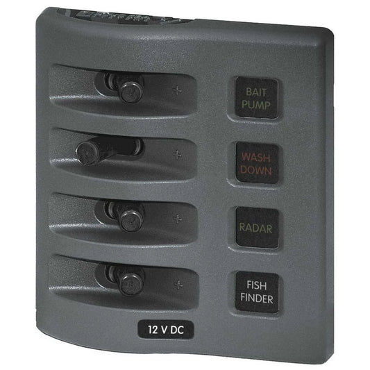Blue sea systems Weatherdeck Panel 4 Position Switch