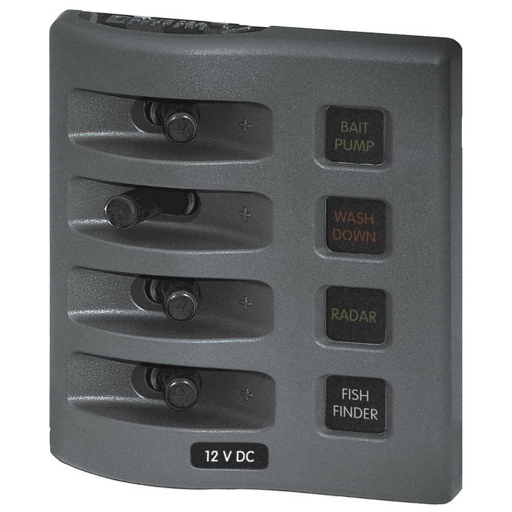 Blue sea systems Weatherdeck Panel 4 Position Switch