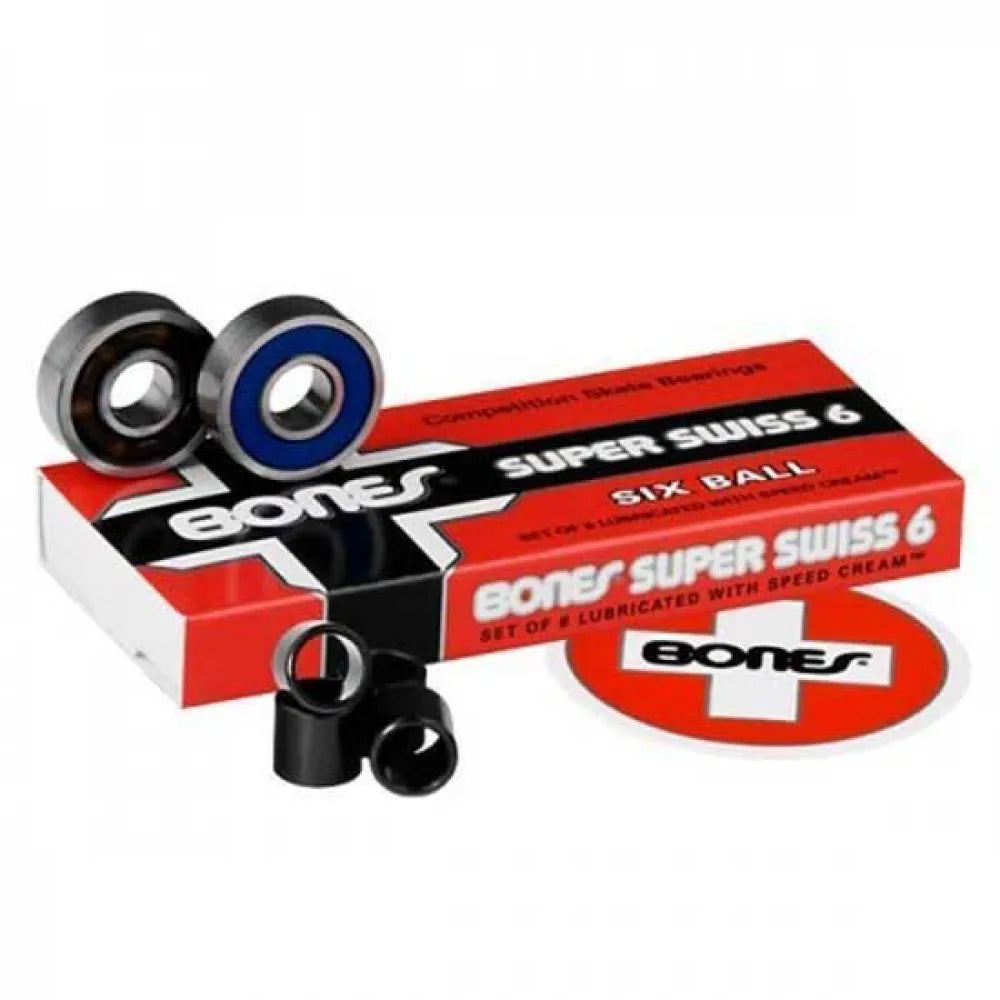 Bones 6 ball super swiss set bearing