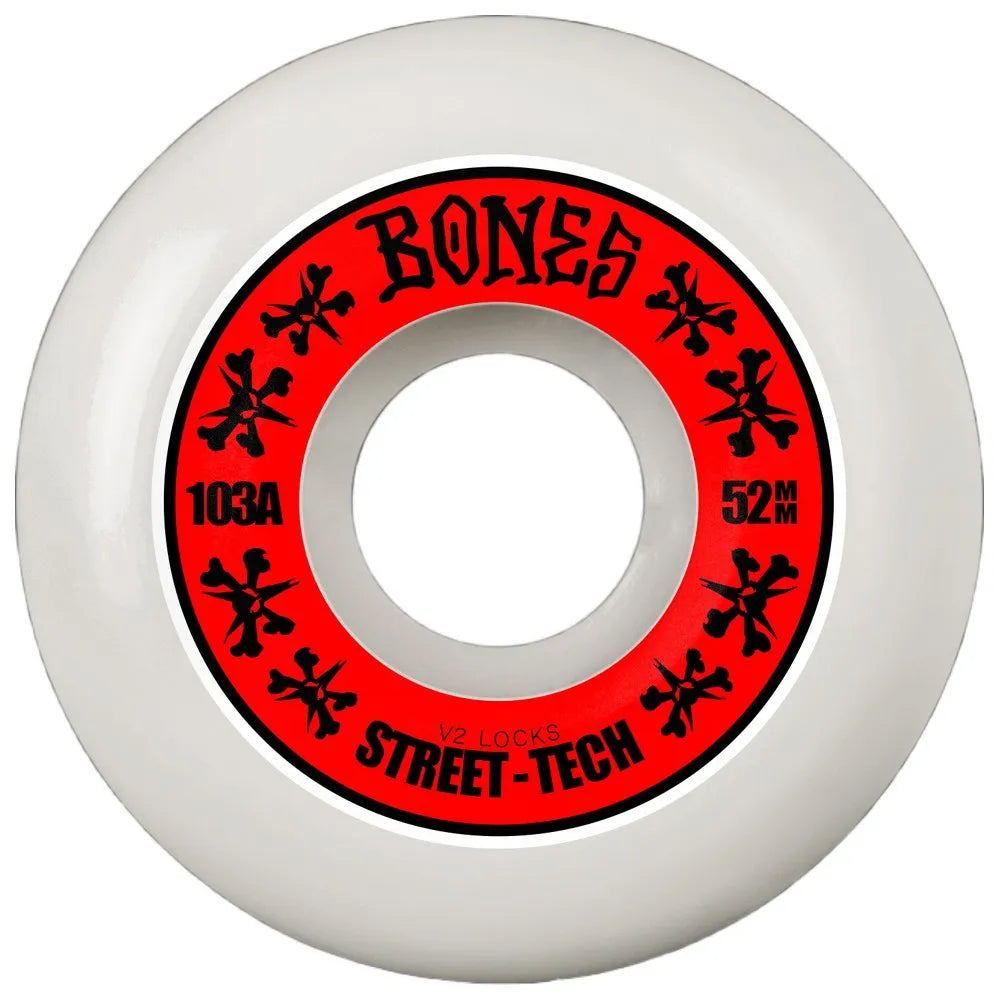 Bones Locks v2 street tech formula skateboard wheels