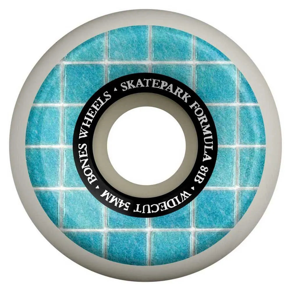 Bones Pool & the gang v6 widecut statepark formula skateboard wheels