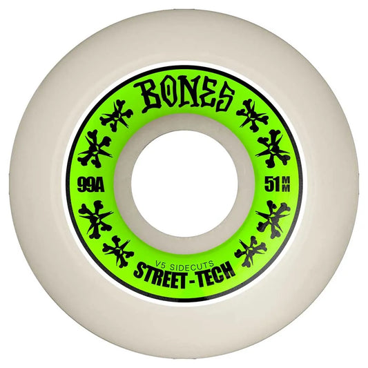 Bones Sidecuts v5 street tech formula skateboard wheels